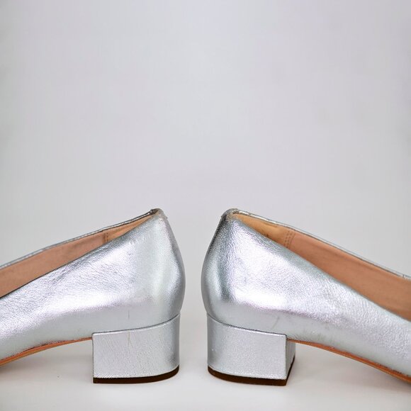 Clarks Orabella Alice Silver low heels size 7.5 - Picture 11 of 13